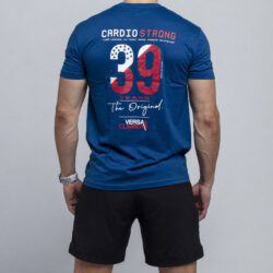 39 Years Strong Blue T-Shirt - Back
